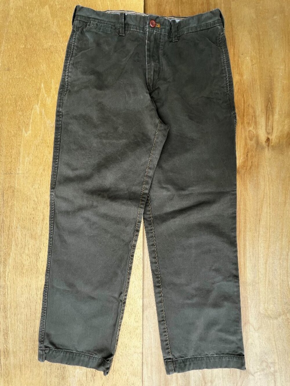 TIMBERLAND STRAIGHT LEG JEANS MEN’S sz 32W X 30L Khaki Green